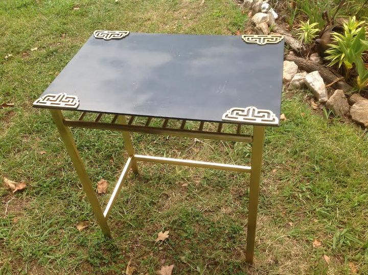 table makeover, painted furniture, repurposing upcycling
