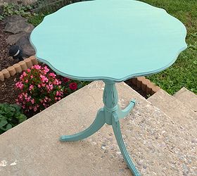 Chalk Painted Goodwill End Table Hometalk