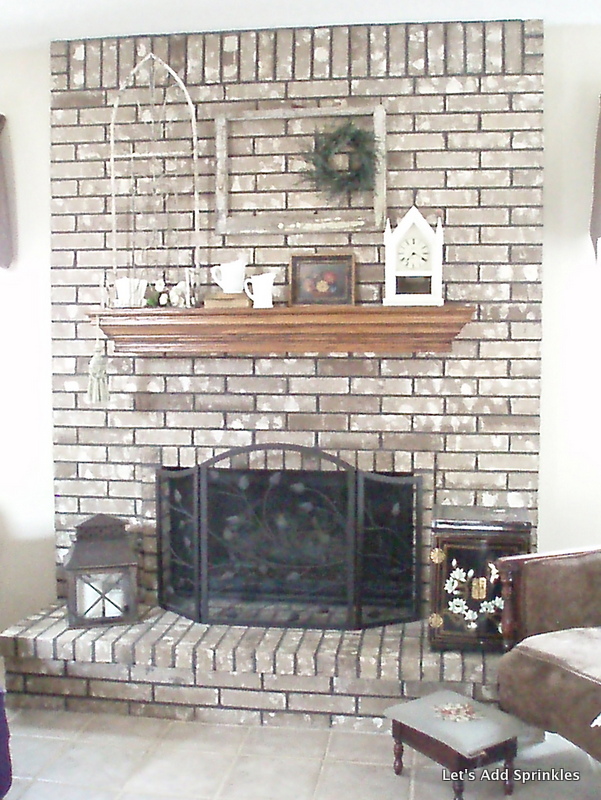 fireplace mantel beadboard addition, diy, fireplaces mantels, wall decor, woodworking projects