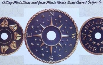 Nautical Ceiling Medallions Perfect for a Beach House!!