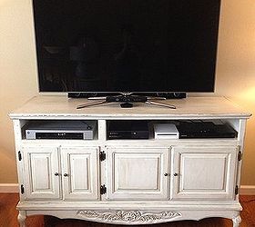 painted furniture distressed tv cabinets, chalk paint, painted furniture