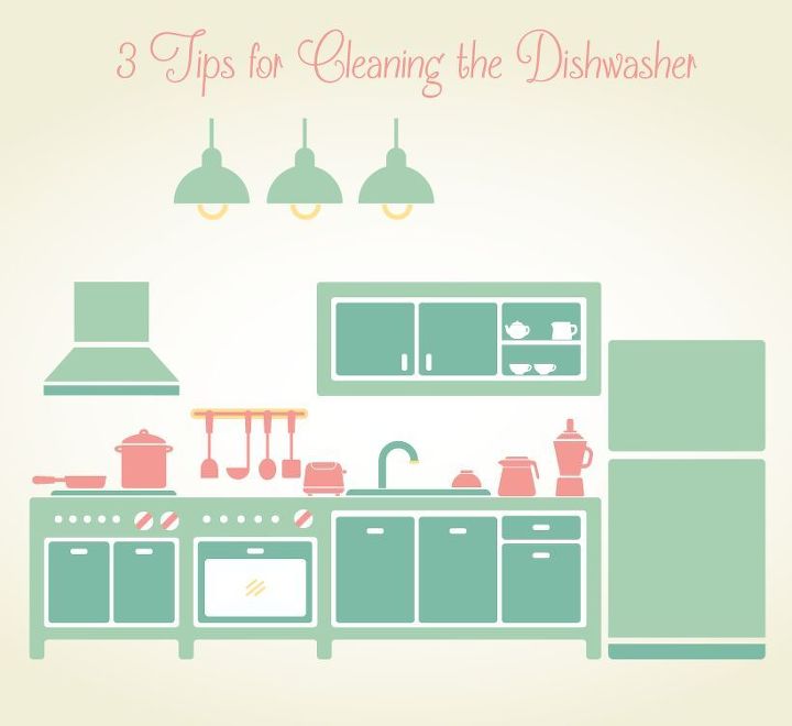 3 consejos para limpiar el lavavajillas