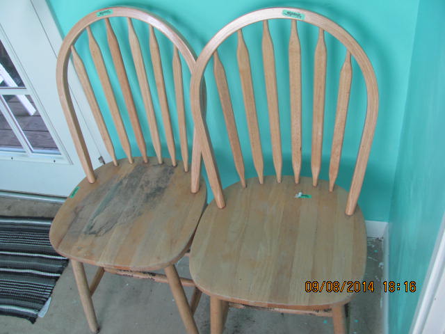 q kitchen chair seat redo salvage, painted furniture