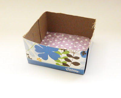 diy note pad holder tissue box kleenex repurpose, crafts, repurposing upcycling