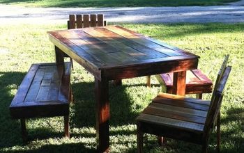 Farm House Table Made From Pallets