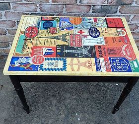 Give Your Table A New Look With Decoupage