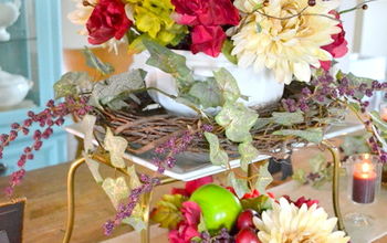 Thrifted Fall Tablescape