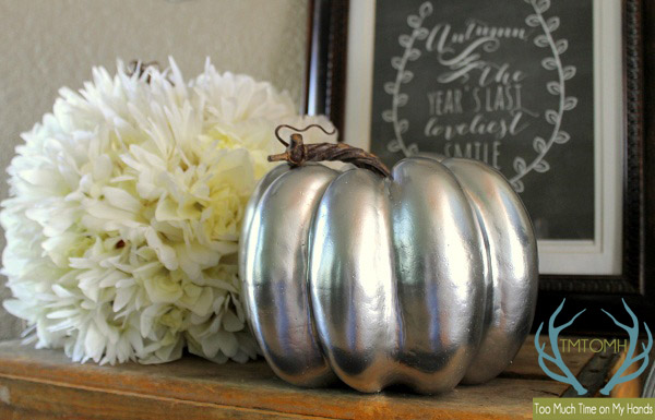 fall decor faux pumpkin hacks, decoupage, home decor, seasonal holiday decor