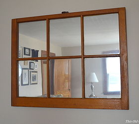 diy window pane mirror upcycle rustoleum budget, diy, home decor, painting, repurposing upcycling, wall decor, windows