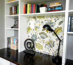 diy fabric covered cork board, crafts, reupholster
