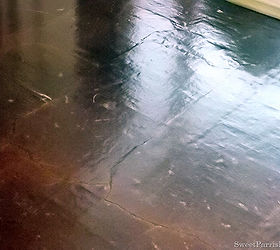 floors brown paper bag update, flooring, repurposing upcycling