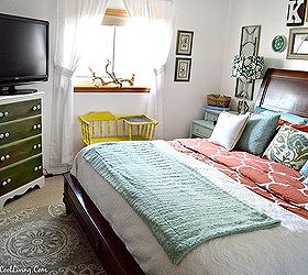 bedroom ideas eclectic cottage, bedroom ideas, home decor, wall decor