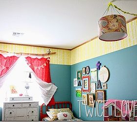 bedroom ideas wall stenciling bohemian woodland, bedroom ideas, painting, wall decor