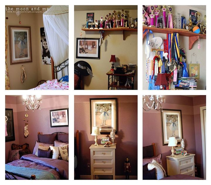 bedroom ideas purple makeover, bedroom ideas, home decor, painting