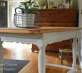 painted furniture desk french country farmhouse wood, painted furniture