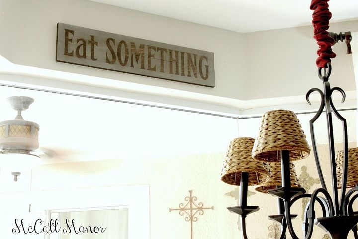 dining room ideas sign eat something, crafts, wall decor