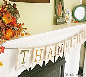 A "Thankful" Banner / Bunting Tutorial