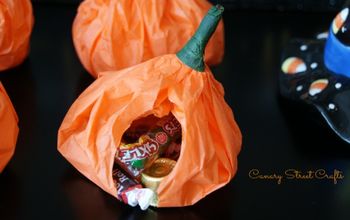 Pumpkin Pouch Goodie Bags