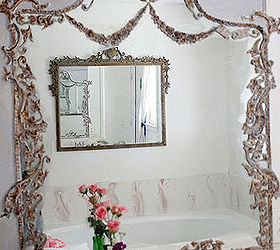 mirror builders grade turned trumeau, bathroom ideas, diy, repurposing upcycling, wall decor