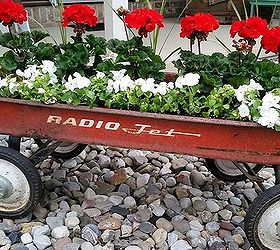 vintage little red wagon