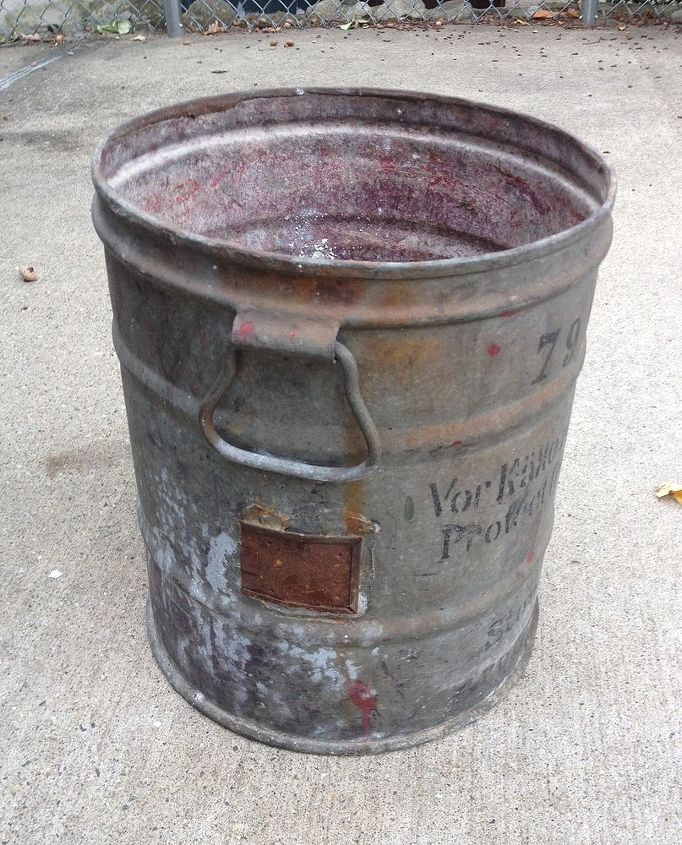 what should i do with this rusty bucket