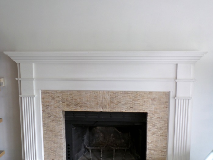 fall mantle decor simplistic chic vintage, fireplaces mantels, Start your fall make over with a clean slate