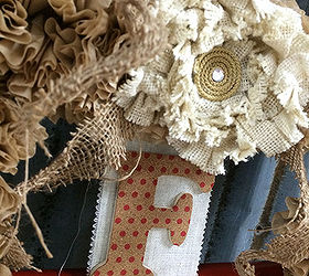 fall decor wreath coffee filters craft easy, crafts, repurposing upcycling, seasonal holiday decor, wreaths