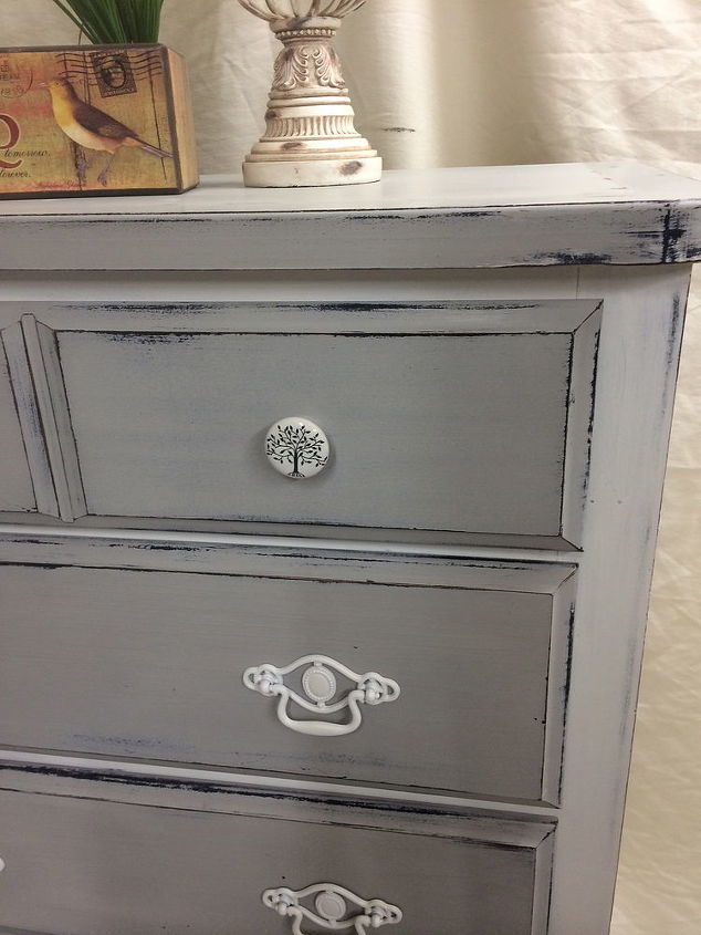 Painted Grey Dresser Transformation Hometalk