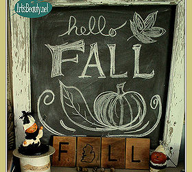 Rescued Wood Turned Michigan "FALL" Scrabble Tiles #‎FallPreview‬