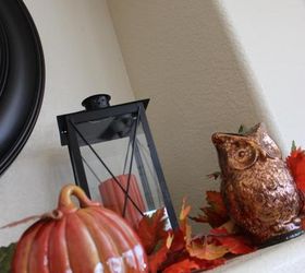 fall mantle, fireplaces mantels, seasonal holiday decor