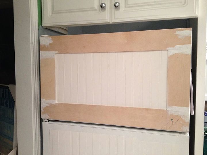 How To Give An Old Refrigerator A New Look With Wallpaper Hometalk