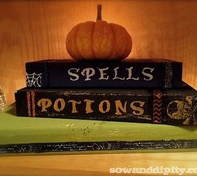halloween decorations craft books spooky, crafts, decoupage, halloween decorations, seasonal holiday decor