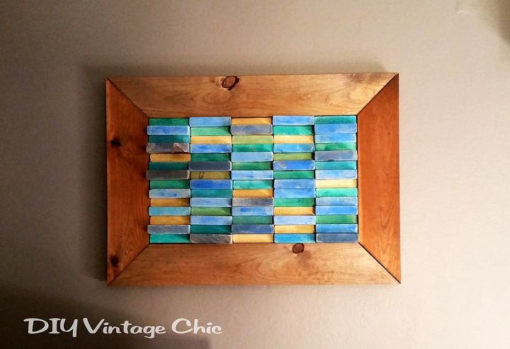 wall art boards beach block reuse end pieces, crafts, home decor, wall decor, woodworking projects