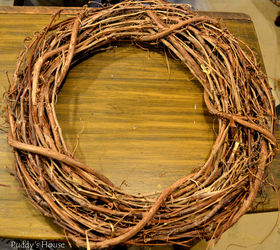 fall front porch decor wreath project, crafts, porches, seasonal holiday decor, wreaths
