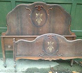can antique bed be saved, Damaged headboard and footboard