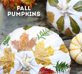 diy natural fall pumpkin decor, crafts, seasonal holiday decor