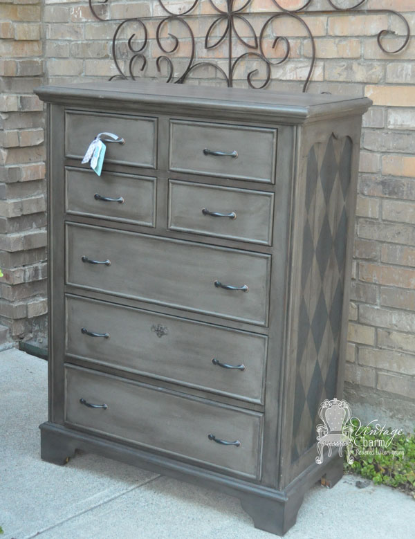 painted furniture masculine dresser makeover, painted furniture