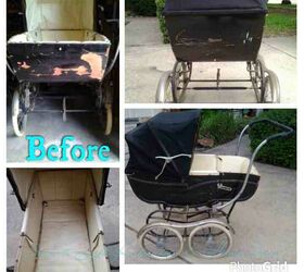 antique baby carriage