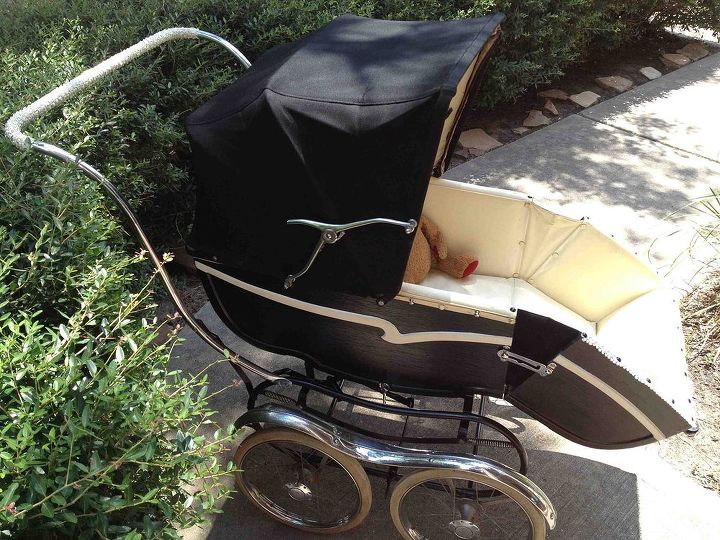 Vintage top pram restoration