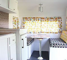 vintage camping trailer before and after, diy, home improvement, repurposing upcycling