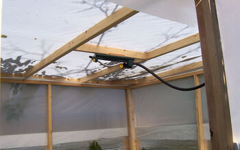 "Oui construyó un invernadero por 142,00 dólares" | Protección invernal para las plantas