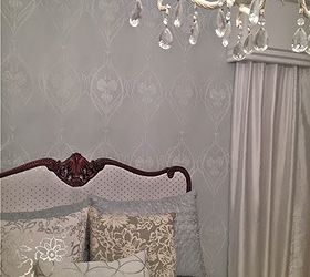 Hollywood Regency Stenciled Bedroom Makeover Hometalk