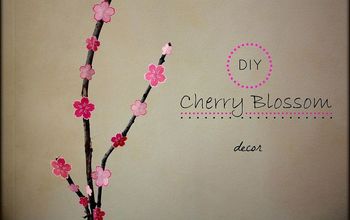 DIY Cherry Blossom Decor