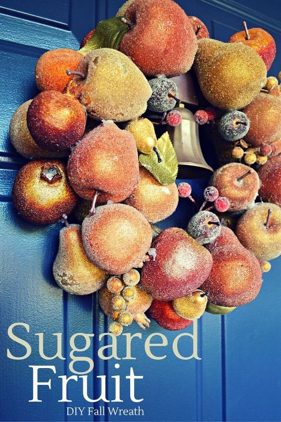 corona otoal de frutas azucaradas