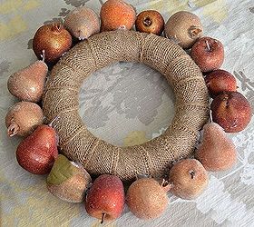 sugared fruit fall wreath, crafts, wreaths