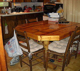 sealing kitchen table