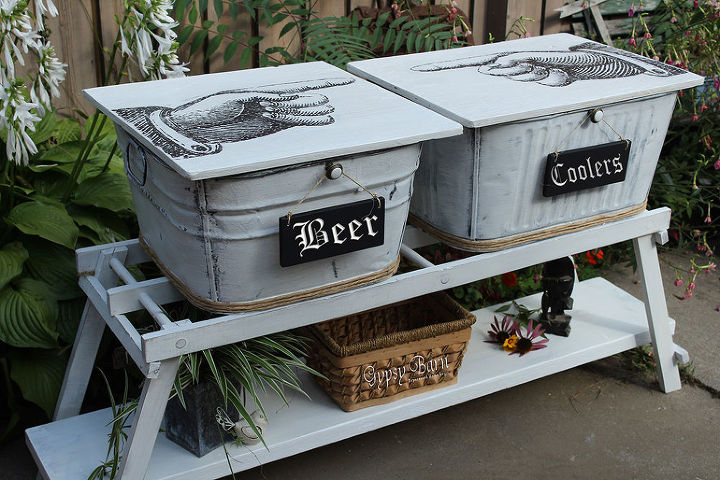 Old Washbin Storage Repurposes Hometalk
