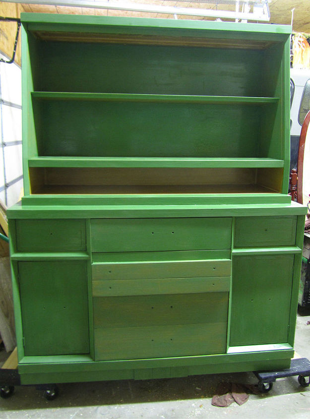 painted furniture dresser john deere green, bedroom ideas, painted furniture, repurposing upcycling