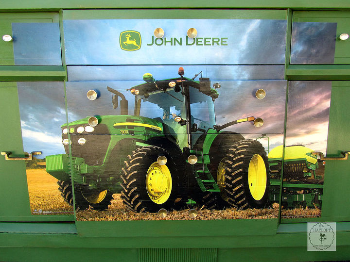 John Deere Green Dresser Makeover Hometalk