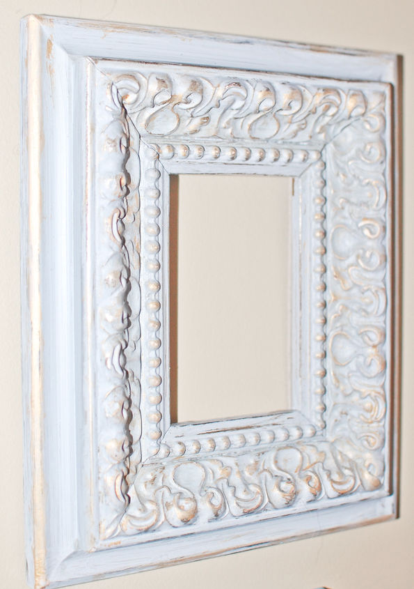 Vintage Frames Spray Painted White For Gallery Wall Hometalk Gallery Wall Vintage Frames Spray Painted White French Chalk Paint Painting Decor